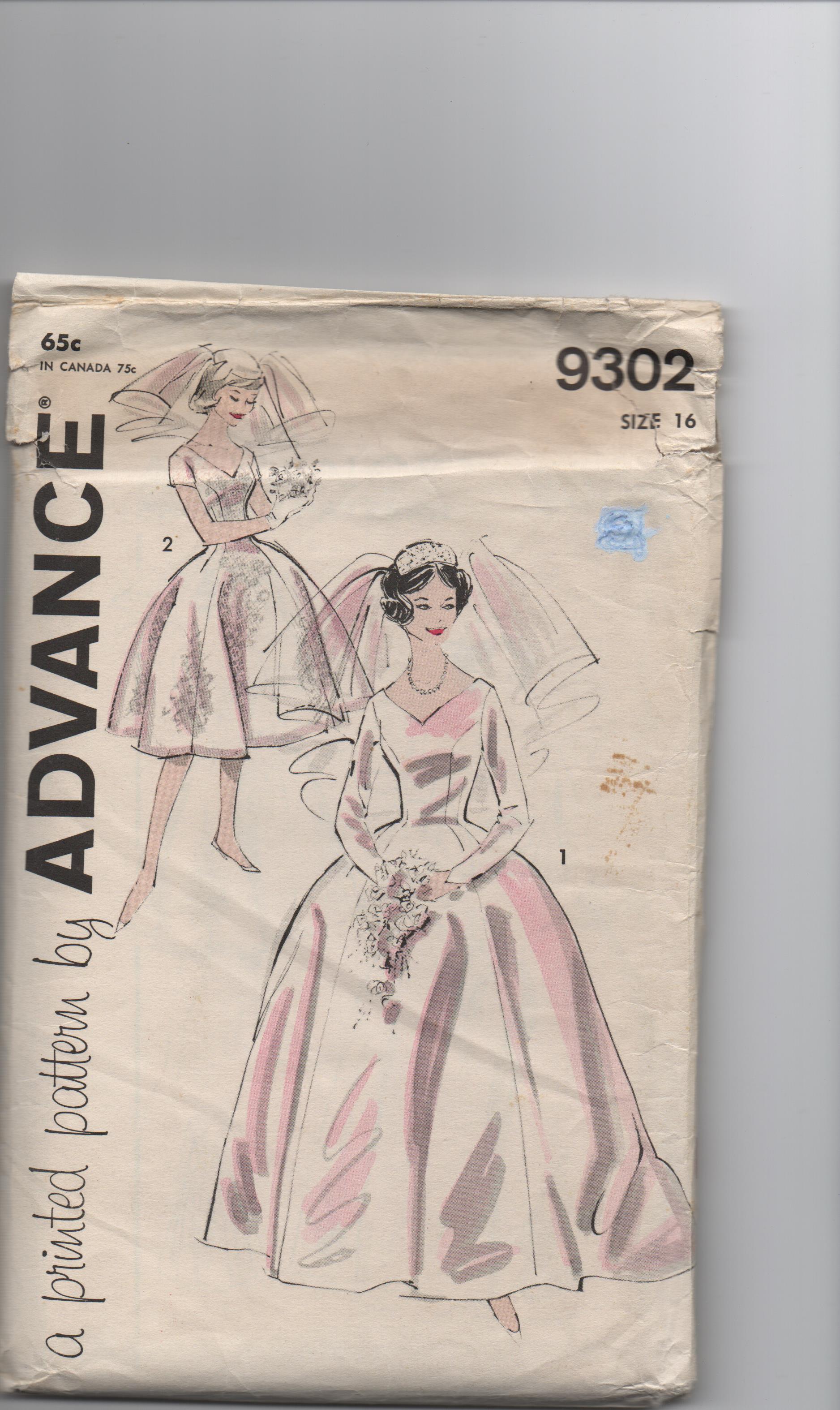 vintage bridal patterns – the vintage pattern market