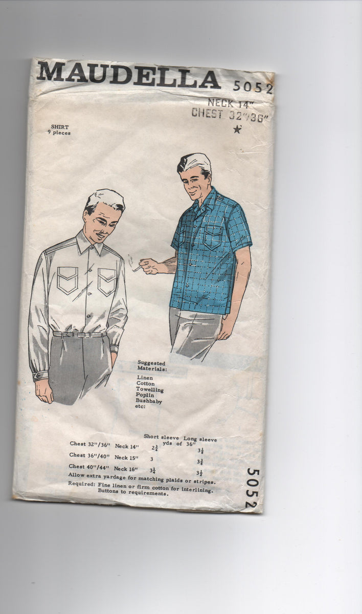 70s Sewing Pattern, Men's Pants in Proportioned Sizes-Waist 34