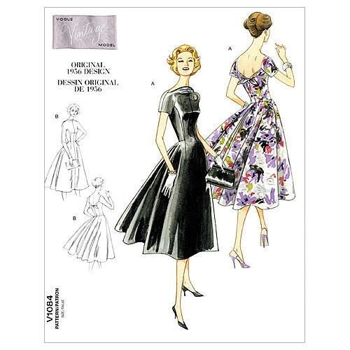 Sewing and Reviewing a Vintage Reproduction Pattern! Vogue V2902 