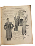 New Zealand Woman’s Weekly September 13 1934 with a sewing pattern, unused, factory folded, ladies maternity frock (attractive and simple maternity frock), bust 36 inches