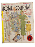 Australian home journal December 1 1936 with four sewing patterns, unused, factory folded, three frocks bust 36 inches, child’s frock age 4 years