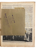 New Zealand Woman’s Weekly June 14 1934 with a sewing pattern, unused, factory folded, ladies frock (an attractive frock for the matronly figure), bust 36 inches