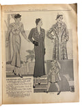 New Zealand Woman’s Weekly  May 10 1934 with a sewing pattern, unused, factory folded, attractive underslip bust 34 inches