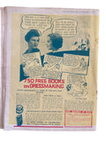 Australian home journal February 1st 1938 with four sewing patterns, unused, factory folded, three frocks bust 36 inches, child’s frock age 6 years