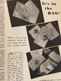 Modern Woman magazine November 1938 with two way dress sewing pattern, unused. Bust 36 inches.