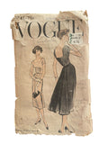 Vogue 9341 vintage 1959 dress sewing pattern Bust 34 inches