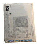 Vogue American Designer Oscar de la Renta 1121 vintage 1980s dress and jacket sewing  pattern. Bust 36, 38, 40 inches dress, 36, 38 inches jacket