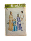 Simplicity 5392 vintage 1970s child's dress sewing pattern. Chest 28.5 inches