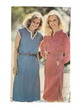Butterick 6943 vintage 1970s  dress pattern. Bust 31.5, 32.5, 34 inches