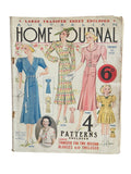 Australian home journal February 1st 1938 with four sewing patterns, unused, factory folded, three frocks bust 36 inches, child’s frock age 6 years