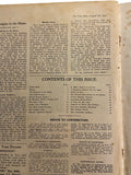 The New Idea Magazine . A weekly paper for Australian and New Zealand Women. August 26 1932 with sewing pattern unused, factory folded, lady’s spring frock. Bust 32 inches