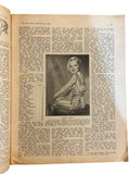 The New Idea Magazine . A weekly paper for Australian and New Zealand Women. September 14, 1934 with sewing pattern unused, factory folded, lady’s tennis frock. Bust 32 inches.