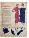Modern Woman magazine November 1938 with two way dress sewing pattern, unused. Bust 36 inches.