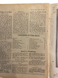 The New Idea Magazine . A weekly paper for Australian and New Zealand Women. August 26 1932 with sewing pattern unused, factory folded, lady’s spring frock. Bust 32 inches