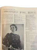 Australian  Home Journal magazine June 1st 1938 with four sewing patterns, unused, factory folded, three frocks bust 36 inches, girl’s bloomers 6 years