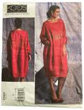 Vogue V1146 designer Koos Van Den Akker Vogue American Designer pullover dress sewing pattern Bust 31.5, 32.5, 34, 36, 38 inches inches