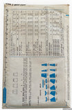 Style 3574 vintage 1970s micro skirts sewing pattern. Waist 23 inches