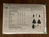Simplicity 7792 vintage 1970s jiffy dress pattern Bust 38 inches