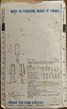 Vogue 6235 vintage 1960s skirt pattern