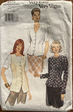Vogue very easy very vogue Vintage 1990s top pattern Bust 31 1/2, 32 1/2, 34 inches
