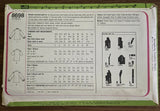 Simplicity 8698 vintage 1970s blouse and tie sewing pattern