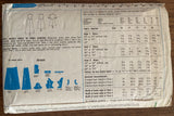 Style 3625 vintage 1970s wrap dress pattern Bust 32 1/2 inches