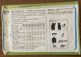 Simplicity 8715 vintage1970s blouse sewing pattern