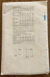 Vogue 7725 vintage 1970s dress sewing pattern Bust 36 inches