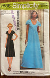 Simplicity 7836 vintage 1970s dress pattern. Bust 34