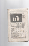 Butterick 6206 vintage 1970s peasant blouse pattern