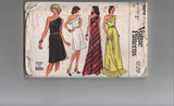 Vogue 8878 vintage 1970s  dress sewing pattern Bust 36 inches