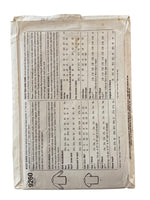 Simplicity 9260 vintage 1980s blouse sewing pattern. Bust 30.5, 31.5, 32.5 inches