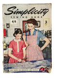 Vintage 1950s simplicity sewing book