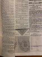 Australian home journal July 1 1935 with four sewing patterns, unused, factory folded, two frocks, blouse (36 inch bust) and boy’s pyjamas.