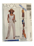 McCall’s 7592 vintage 1990s jacket, vest, skirt and pants sewing pattern Bust 32, 34, 36 inches