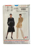 Burda 8292 coat sewing pattern. Sizes US 10 - 22