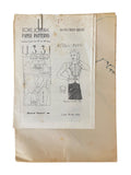 Home Journal 11331 vintage 1930s blouse UNPRINTED sewing pattern Bust 34 inches