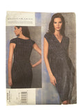 Vogue v1159 vintage 2000s Donna Karan dress sewing pattern Bust 34, 36, 38, 40 inches