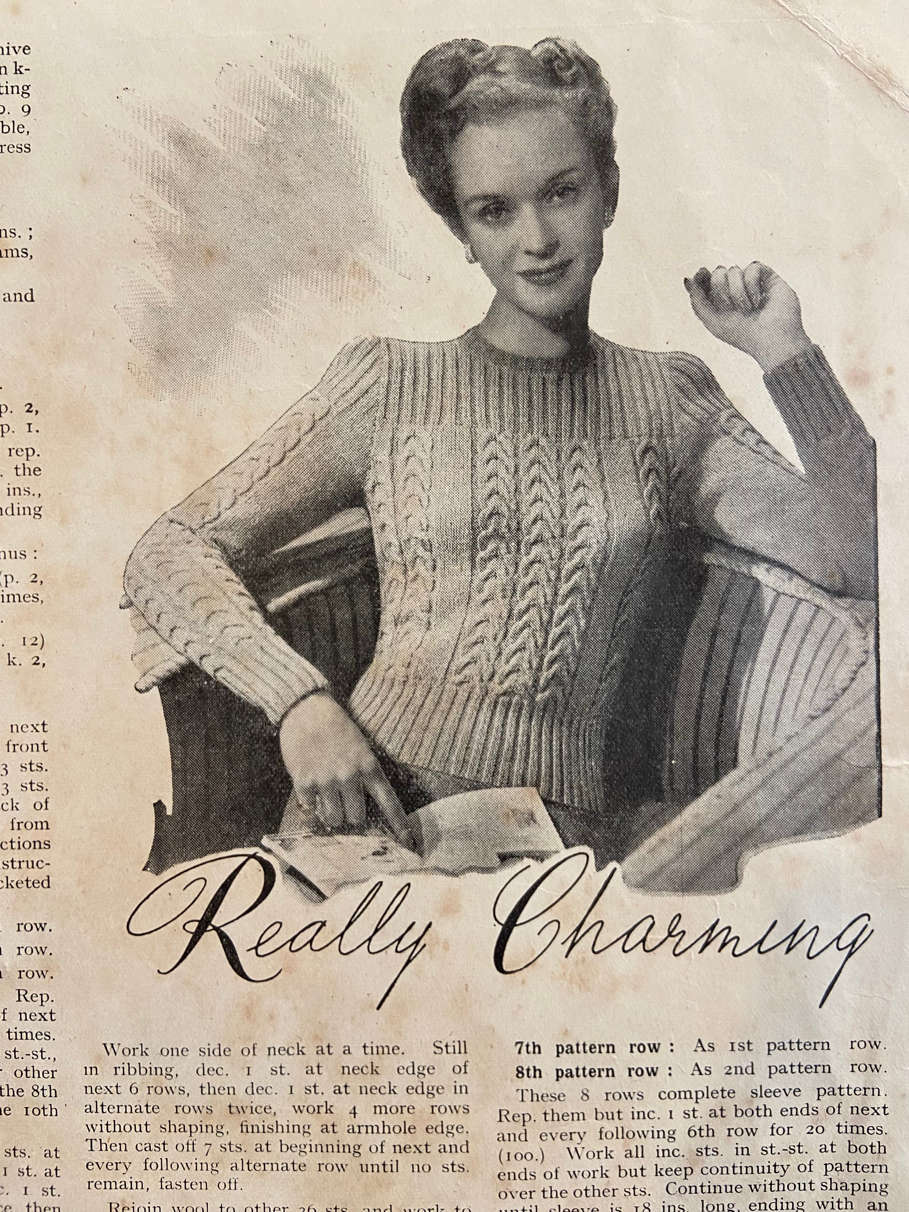 Home Fashions and Children’s Dress No. 101 vintage 1948 magazine dress sewing pattern, unused, factory folded. Bust 36 inches .