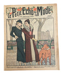 Le Petit Echo de la Mode 15 Octobre 1933 French women’s magazine with many fashion illustrations