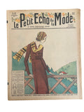 Le Petit Echo de la Mode 18 September 1932 French women’s magazine with many fashion illustrations