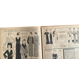 Le Petit Echo de la Mode 16 Octobre 1932 French women’s magazine with many fashion illustrations
