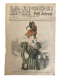 La Mode du Petit Journal 7 Mars 1897 French women’s magazine with a sewing pattern for a jacket included
