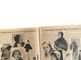 Le Petit Echo de la Mode 16 Octobre 1932 French women’s magazine with many fashion illustrations