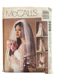 McCall’s 3508 vintage 2000s Alicyn wedding veils sewing pattern