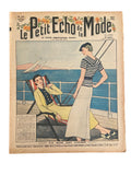Le Petit Echo de la Mode 13 Aout 1933 French women’s magazine with many fashion illustrations