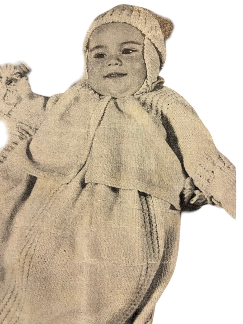 Vintage 1950s or 1960s First Woollies by stitch craft knitting pattern book for babies 6 months and under