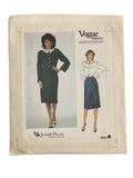 Vogue 2925. Vintage 1980s jacket, skirt and blouse sewing pattern. Vogue American Designer. Joseph Picone. Bust 36 inches