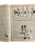 Le Petit Echo de la Mode 1 Octobre 1933 French women’s magazine with many fashion illustrations