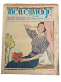 Mon Ouvrage 15 Juliet 1937 includes  crochet pattern for the blouse on the front cover